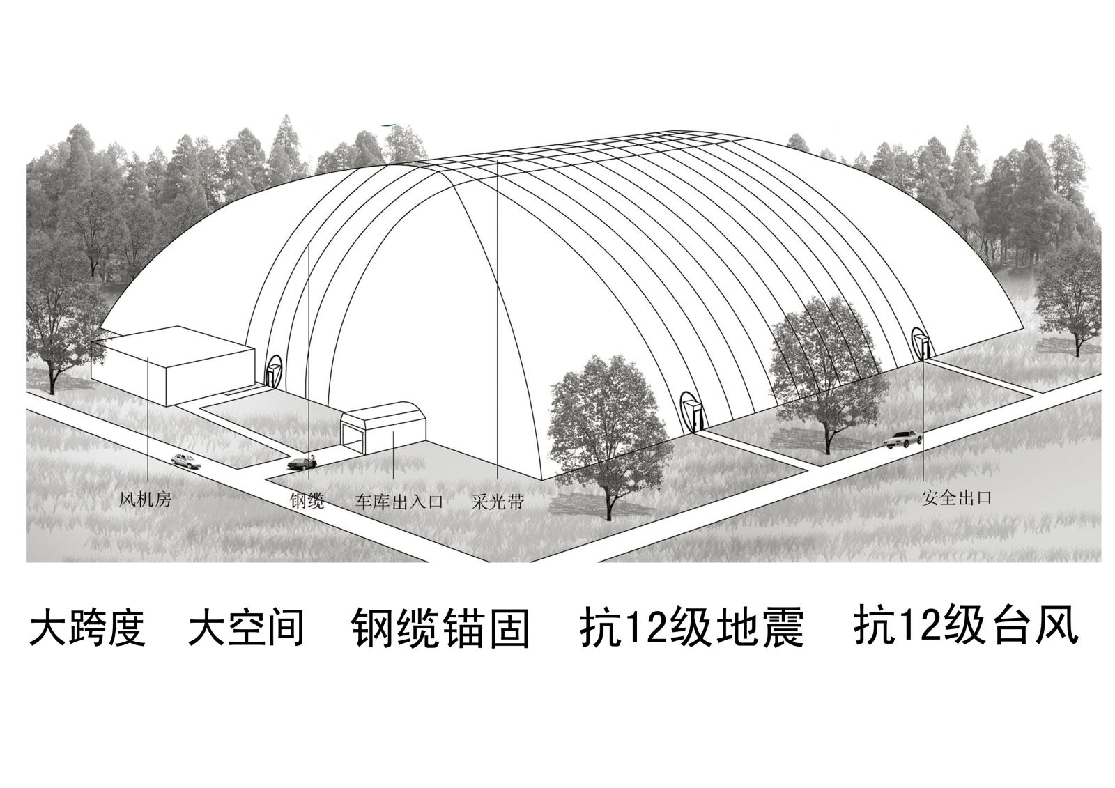 膜结构建筑的特点